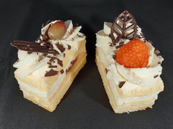 Slagroomcake